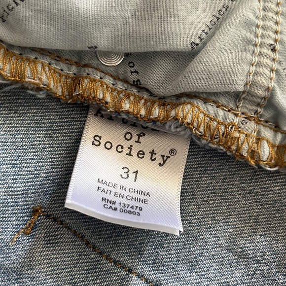 Articles of Society High  Rise  Denim Shorts, Size 31, NWT - Picture 16 of 16